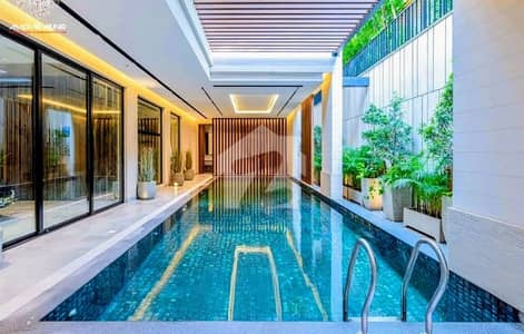 1 Kanal Top Quality Build Luxurious Beautiful Ultra Modern Design Villa Fully Furnished With Basement For Sale In DHA Lahore Phase 6 Prime Location, Near RAYA.