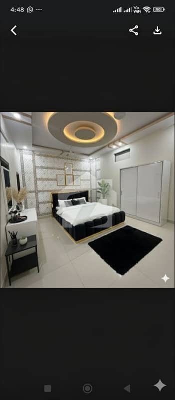 4 Bed D D Apartment Highrise Rent For Sophisticated Families at Bahadurabad
