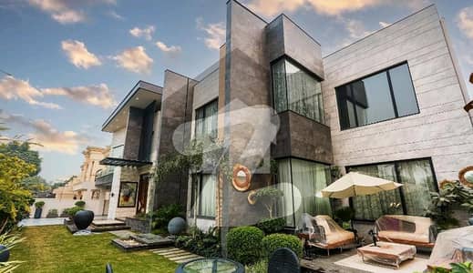 A House Of 40 Marla In DHA Phase 8 - Block T Brand New Full Basement Full Furnished Swimming Pool Home Theater Lift Facinh 150 Feet Road Very Nice Location