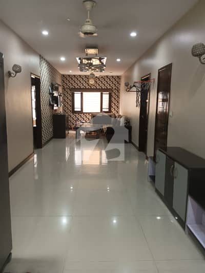 Full Floor Tile Flooring Slightly Used 3-Bedrooms Apartment For Sale At Big   Nishat DHA Phase 6