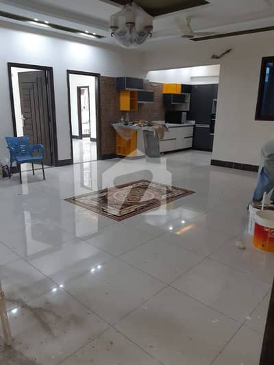 Full Floor Outclass Tile Flooring Slightly Used 3-Bedrooms Apartment For Sale At Big   Nishat DHA Phase 6