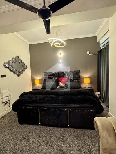 Fully Luxury Furnished Apartment Available For Rent In Prime Location.