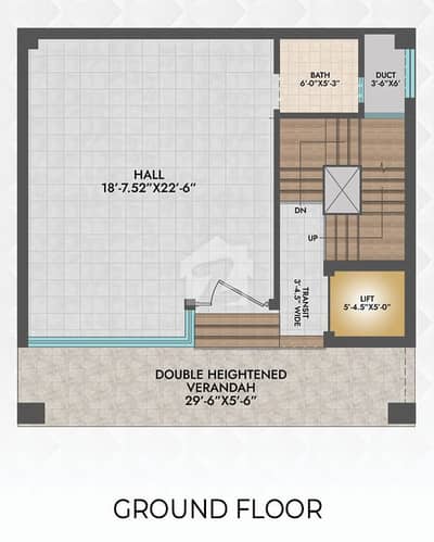 4 Marla Land To Sky Commercial Tower For Sale ( Rental Income 12 Lacs )