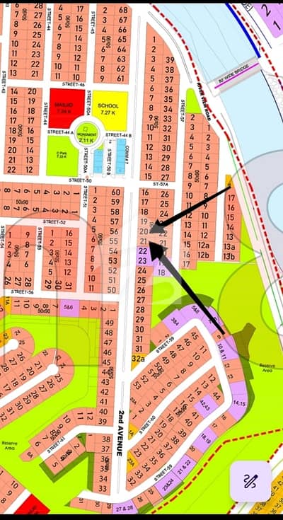1 Kanal Pair Plot no 20 & 21.2nd Avenue. Sector C. DHA 5. Islamabad