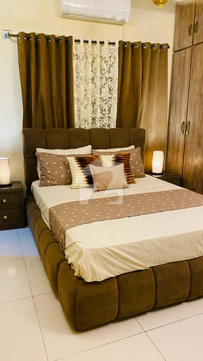 Two Bedrooms Apartment Luxury Furnished Available For Rent In E-11 Islamabad