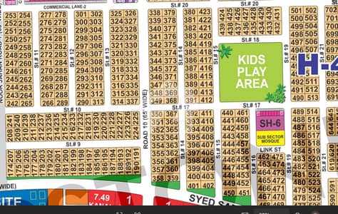 Spacious 1 Kanal Plot Build Your Luxurious Lifestyle Plot Sector H in DHA MULTAN PHASE- 1