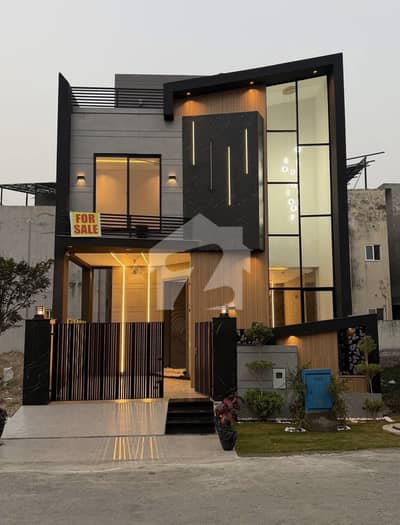 5 MARLA BRAND NEW ULTRA MODERN DESIGN HOUSE FOR SALE IN DHA RAHBER