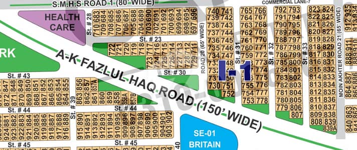 Spacious 1 Kanal Plot Build Your Luxurious Lifestyle Plot Sector 1 in DHA MULTAN PHASE- 1