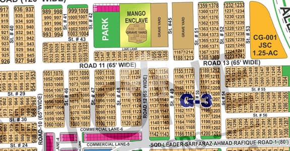Spacious 1 Kanal Plot Build Your Luxurious Lifestyle Plot Sector G in DHA MULTAN PHASE- 1
