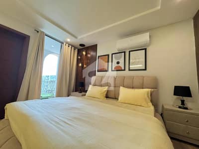 01 BEDROOM LUXURY FURNISHED APARTMENT AVAILABLE FOR RENT AT GULBERG GREEN ISLAMABAD