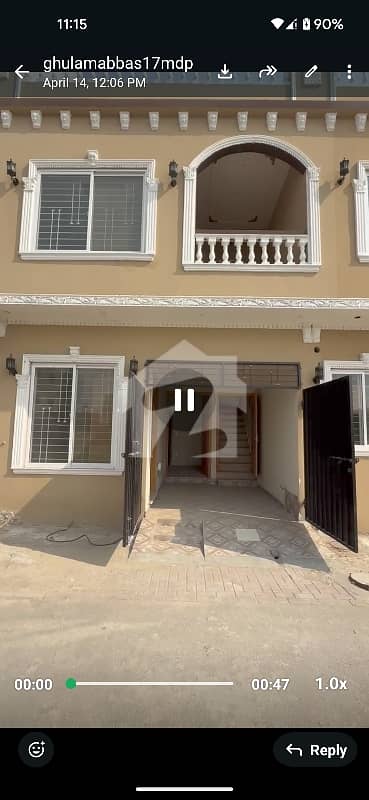 3 Marla Triple Storey House for Sale in jublee Town Lahore