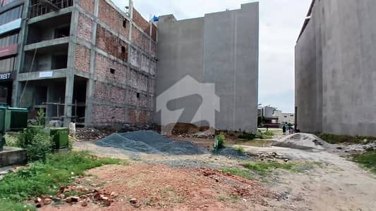 DHA Lahore Phase 6 CCA 1 Commercial 8 Marla Plot For Sale Facing Parking