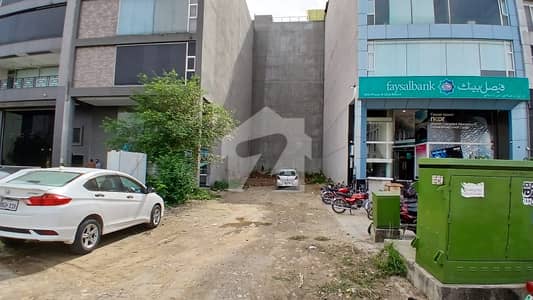 4 Marla commercial plot for sale Direct from main boulevard DHA phase 6