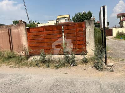 1 Kanal Plot Commercial Plus Residential Very Prime Location In Banigala Near Korang Road