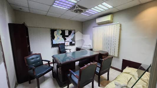 1000 Sq Ft Furnished Office Available Near Main Shahrah E Faisal Nursery