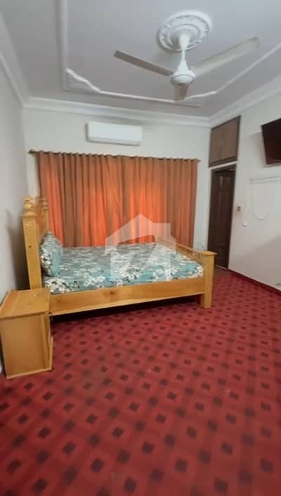 8 Marla Furnished + Electricity Free ( Solar Installed ) Ground Portion House Available Available For Rent in F-17 MPCHS Islamabad.