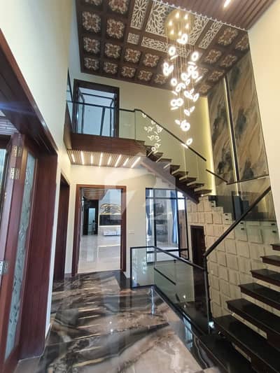 1 Kanal Brand New Luxury House With Basement &Amp; Double Height Lobby For Sale | Prime Location