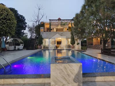 Farm House Swimming Pool Available For Rent