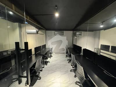 Furnished Office Available For Rent Near Emporium Mall.