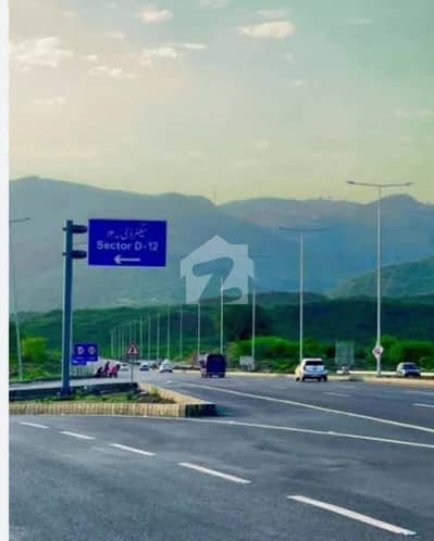 70ft Street Corner Plot Available For Sale Sector D12/1 Islamabad
