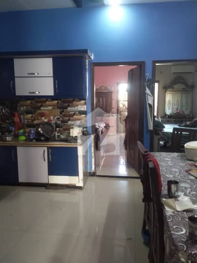 3 BED DD WEST OPEN1250 SQ FT FLAT FOR SALE IN KARACHI UNIVERSITY CHS