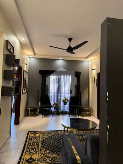 Fully Furnished Designer Apartment Chance Deal Compound Park Facing 2 Bed Appt Top Floor