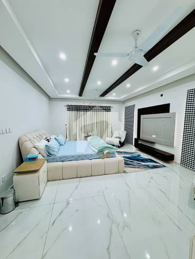 Luxury 1 Kanal Triple Storey House With Double Height Design Available For Rent
