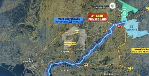 3 Acre Prime Commercial Land for Sale Junction Location