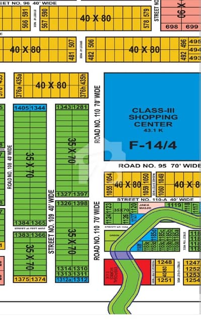 35*70, Park Facing, 70 Ft Road Plot For Sale
