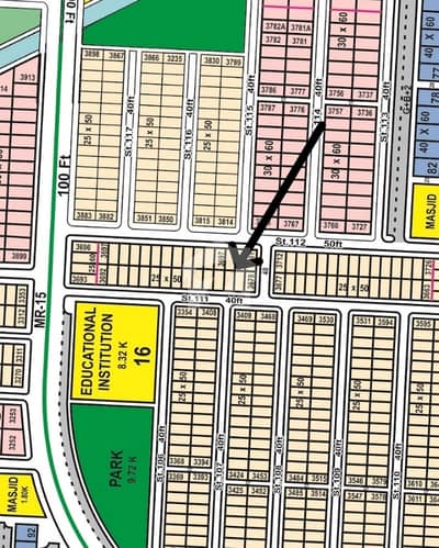Ideal Location Plot For Sale Front Open