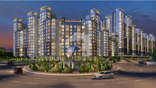 Naya Nazimabad Luxurious Apartment | Easy Instalment Plan | 4 Rooms + 2 Bed d/d + Park Face + Corner + Masjid Facing + Globe Residency + Most Premium Location