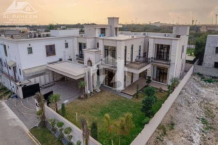 30 MARLA VICTORIAN STYLE EYE CATCHING BUNGALOW WITH HUGE LAWN FOR SALE IN DHA PHASE 5 NEAR TO PARK.