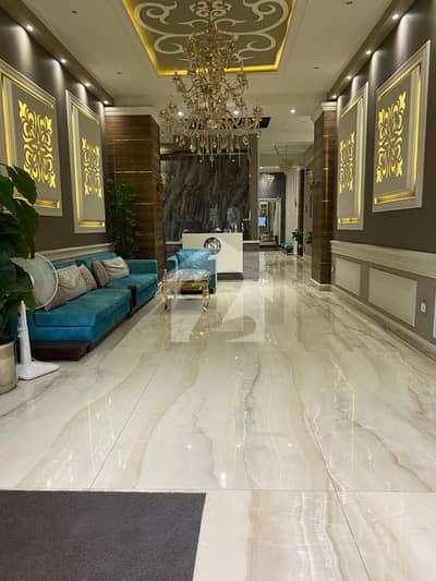 A Brand New Luxury 3 Bed Drawing Flat Available For Rent On Shaheed E Millat Road