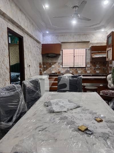3 Bed DD 3rd Floor Fully Furnished Apartment Facing Available For Rent At Ittehad Commercial