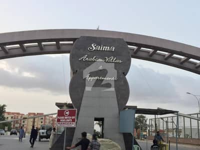 120 SQ. Yards Corner West Open One Unit In Block E Saima Arabian Villas