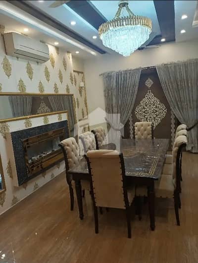 10 Marla Like Brand New Fully Furnished Full House Available for Rent in Bahria town Lahore