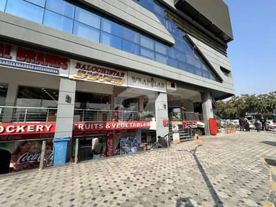 440 Plus Sqft Ground Floor Shop For Sale At Roundabout In I8 Markaz Islamabad With Rental Value Of 4 Lac