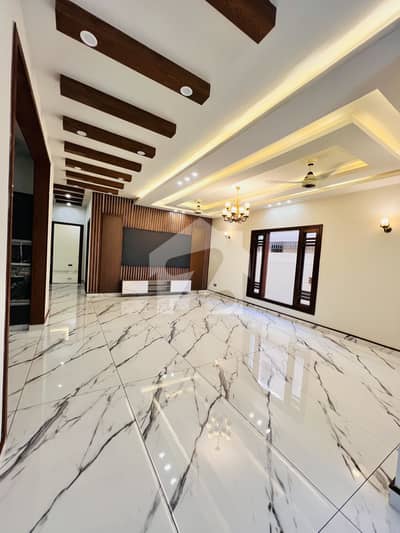 500 Sq Yard Brand New Bungalow 2+4 Bedroom Full Furnishings Bungalow With Basement Away From Sea Ready To Move House