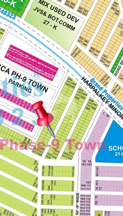 A-1937 DHA Phase 9 Town Near Park & Commercial