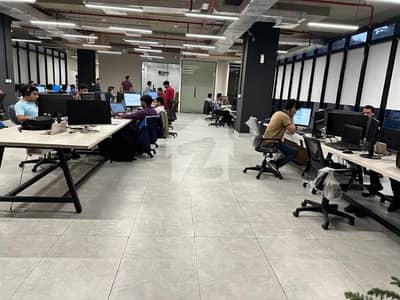 5000 Sq Feet Commercial Office Fully Furnished Everything Include Is Available For Rent Gulberg