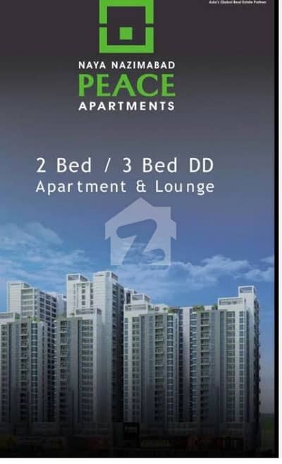 Naya Nazimabad PEACE Apartment 2 Bed Dd Flat Available For Sale