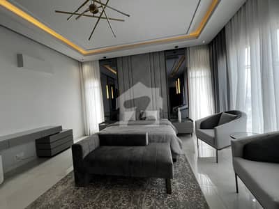 500 Yards Designer Brand New Semi Furnished With Pool Basement Available For Tasteful Buyers