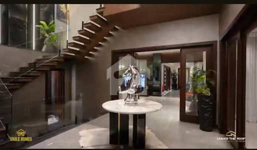 Luxurious 26 Marla Fully Furnished Designer House With Pool & Full Basement | 2 Side Open | DHA Phase 8 U Block