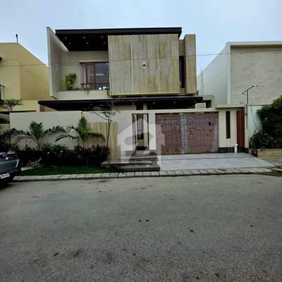 500 Yards Brand New Bungalow With Pool Basement Top Quality Finishes Available For Sale