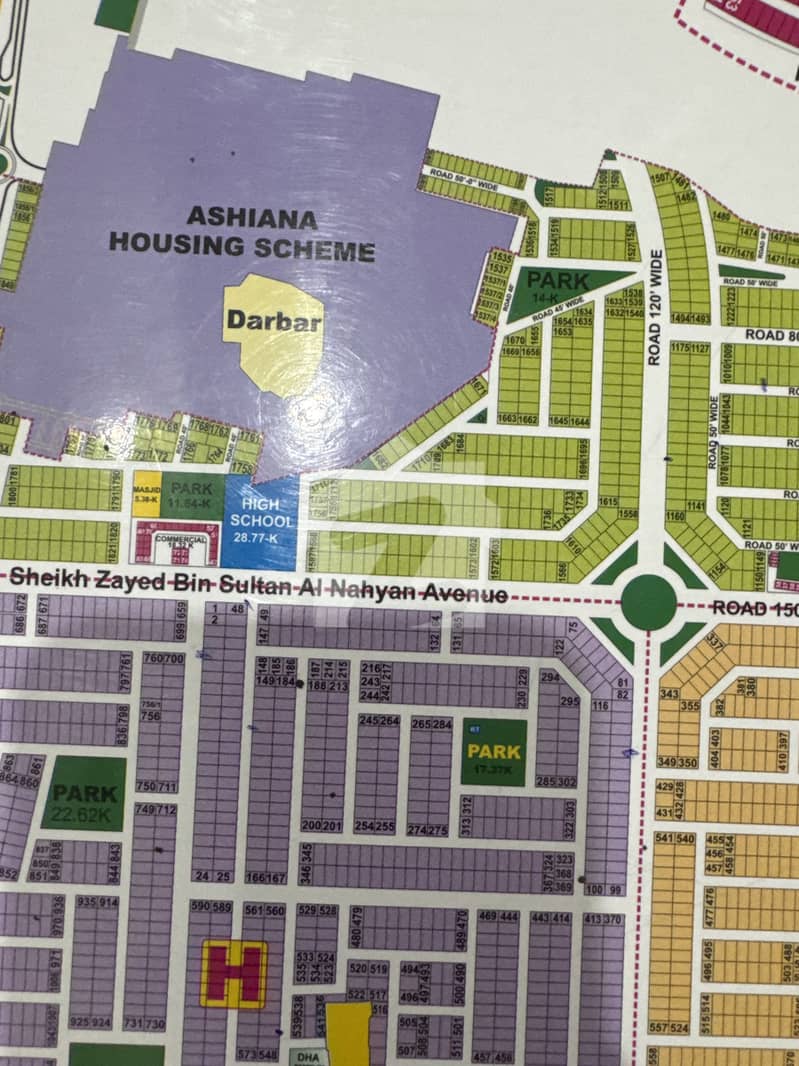 One Kanal facing park possession Plot One Kanal facing park possession Plot