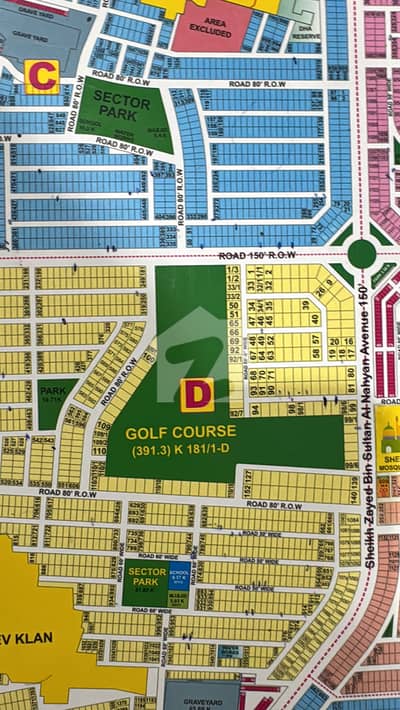 2 Kanal Adjacent To Golf Direct Approach Possession Near Big Mosque Commercial Hub Direct Owner Meeting Possible