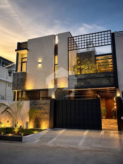 18 Marla Ultra Luxury Modern House With Basement Block E B-17 Islamabad