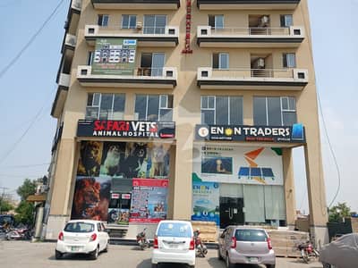 Main Double Road Building For rent In Punjab Coop Housing Society