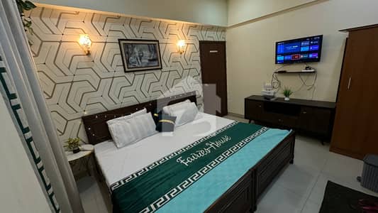 1st Floor Fully Furnished Studio Flat For Rent In Dha Phase 6.