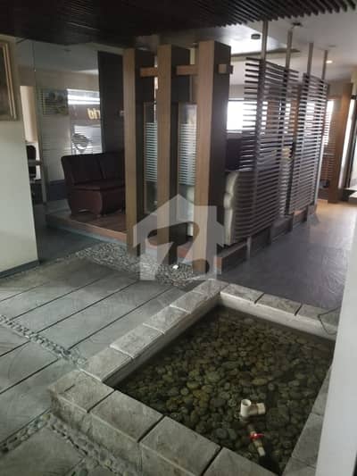 FULLY FURNISHED OFFICE FOR RENT IN BIG BUKHARI COMMERCIAL IDEAL LOCATION DOUBLE ROAD .